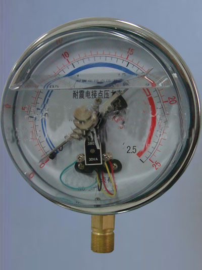 耐震電接點壓力表